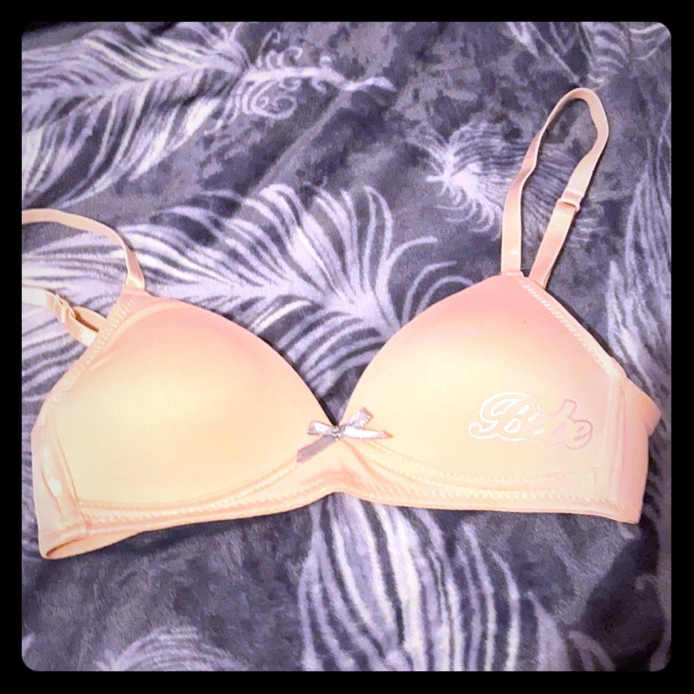 Pink size 32A bra. (Bebe)